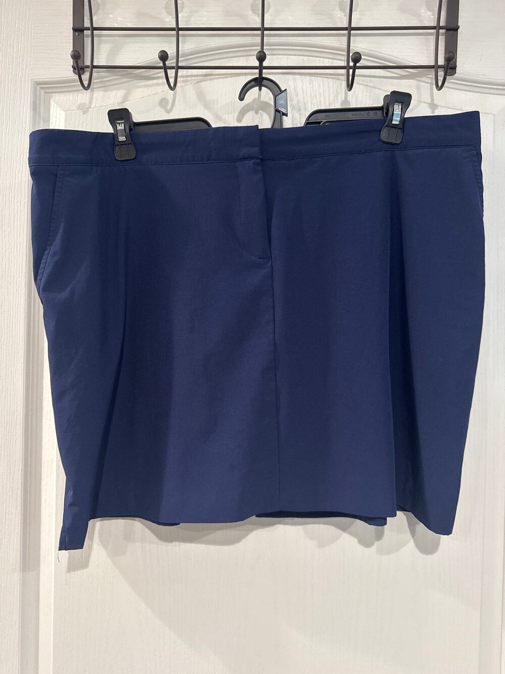 IZOD Golf Size 18 Navy Blue Performance Golf Skort Plus Size